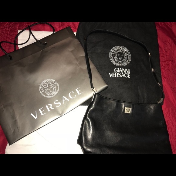 Gianni Versace Handbag with Studded Strap - Picture 8 of 8